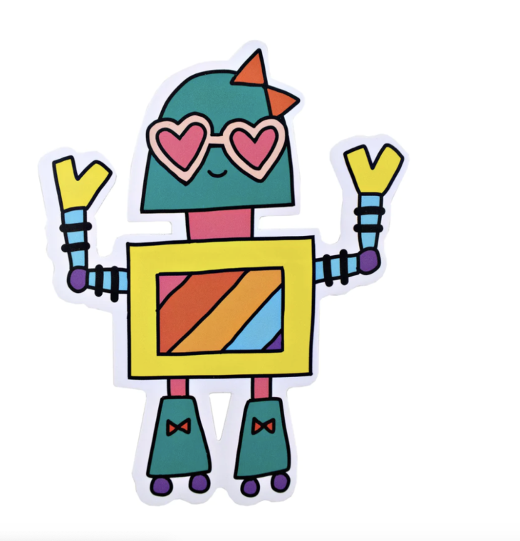 Roller Skate Robot Vinyl